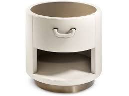 It can serve as a convenient spot to place a lamp or alarm clock, to store books or to set down a glass of water. Round Leather Bedside Table Valentino Bedside Table By Cantori Leather Bedside Table Bedside Table Bedside Table Design
