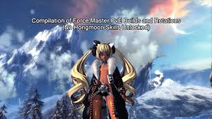 Check out soul blade guide on ebay. Force Master Compilation Of Pve Builds And Rotations No Hongmoon Skills Force Master Blade Soul Forums