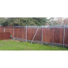 Mgp 8 Ft L X 6 Ft H Willow Twig Privacy Screen Fence Wtf 6 The Home Depot Privacy Screen Modern Fence Design Garden Privacy