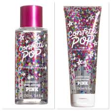 Victoria S Secret Pink Confetti Pop Fragrance Mist Fragrance Body Lotion Set Victoriassecretpink Luxury Perfume Style Secrets Hermes Perfume