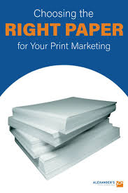 Choosing The Right Paper For Print Marketing Print Flyer Printing Marketing Collateral