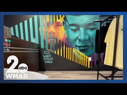 Any time someone walks into my space, they'll get to see him"