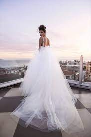 A Line Wedding Dress Airis With Long Train By Blammo Biamo Amazing Wedding Dress Royal Wedding Dress A Line Wedding Dress