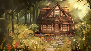 Aesthetic cow cottage core laptop wallpaper. Cottagecore Computer Wallpaper A Cottage Story By Ladymeowsith
