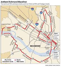 Richmond Marathon Course Map Pdf Richmond Com