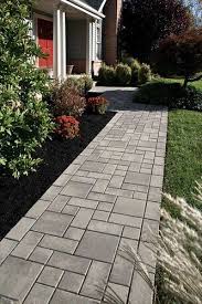 Target.com has been visited by 1m+ users in the past month Concrete Pavers Walkway Landscaping Hardscape Design Front Yard Landscaping
