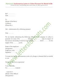 Strongly recommended for studies that involve the collection of biospecimens and/or genetic or genomic analysis, particularly federally sponsored clinical trials that are required to post a consent document on a public website. Authorization Letter To Collect Payment On Behalf Of Me Sample