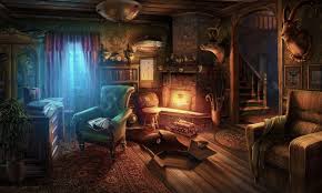 Concept Magical Room Fantasy Landscape Environment Concept Art