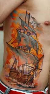 pirate ship tattoos tattoo designs