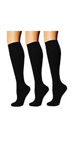 Amazon Com Actinput Compression Socks 8 Pairs For Women