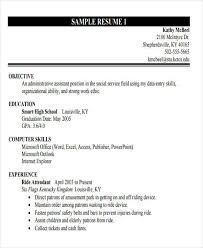 Even if you do not have much job experience, most employers will appreciate the effort. For Teens First Job Resume Samples Format Examples After Years Hudsonradc