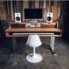Pin By Creative Graphics On Furniture Design Studio Desk Music Studio Desk Home Studio Desk