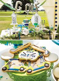 Golf centerpieces golf party decorations golf mk2 thema golf golf baby showers bridal use our photographed golf themed letters to spell out a first name, last name or any word of your choice green & navy blue golf party for father's day. It S Tee Time Preppy Golf Themed Birthday Party Golf Theme Party Golf Party Decorations Golf Birthday Party