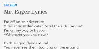 We did not find results for: Mr Rager Lyrics By Kid Cudi I M Off On An