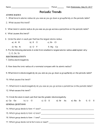 You can also go catch rembo or play hide and seek with. Families Of The Periodic Table Worksheet Vomor