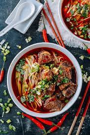 Spicy Beef Noodle Soup Recipe Asian Recipes Beef And Noodles Beef Noodle Soup