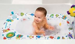The optimum temperature for a baby's bathwater should be around 37 to 38 degrees celsius. Baby Bath Temperature New Kids Center