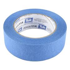 Cinta Masking Larga Duracion De 36 Mm X 50 M Azul Tuk The Home Depot