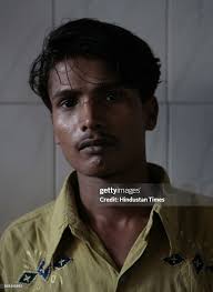 Manoj Chauhan, a worker with a diamond polishing factory in Dahisar. News  Photo