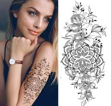 Temporary Tattoo Lily
