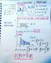 Work In Ideal Gases Physics And Mathematics Learn Physics Physics