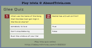 The mystery of jason blossom. Glee Quiz