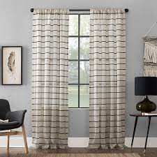 Picking the perfect pattern for your new curtains is just as important as picking the right color and fabric. Clean Window Twill Stripe Anti Dust Window Curtains