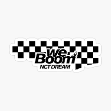 Nct Dream We Boom Boyband Members Logo T Shirt Sticker By Madzypex Nct Dream Logo Logo Sticker