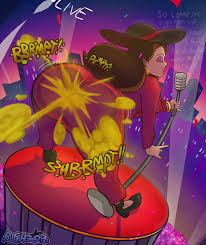 Yoshizilla-Rhedosaurus — Pauline Farting by Gobrush really showcases how...