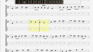 Cats Stray Rock This Town Bass Guitar Tab Youtube