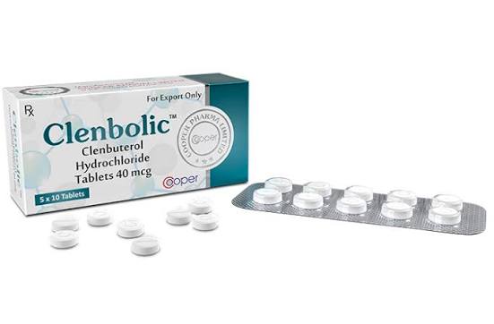 Clenbuterol Hydrochloride Tablet 25mcg/40mcg/60mcg (CLENBOLIC)