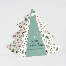 Dezember aufgestellt und geschmückt, so strahlt er zur bescherung an hl. 3d Weihnachtskarte Mit Weihnachtsbaum Zum Aufstellen Weihnachten Tadaaz
