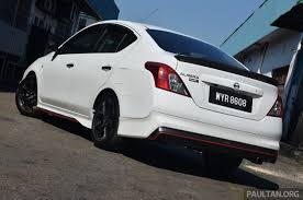 Too low or too high tyre pressure. Driven Nissan Almera Nismo Performance Package Paultan Org