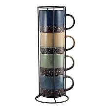 Maybe you would like to learn more about one of these? House 2 Home 4 Piece Stackable Coffee Mug Set Walmart Com Walmart Com
