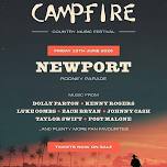 Campfire Country Music Festival Newport- JUNE 2026