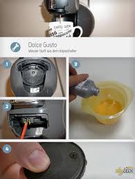 Krups dolce gusto coffee machine ukfcu olbermann. Dolce Gusto Wasser Lauft Aus Dem Kapselhalter Reparatur Anleitung Diybook De