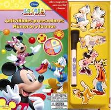 La casa de mickey mouse (título original: La Casa De Mickey Mouse Preschool Numbers And Shapes Marcy Kelman 9789707188723