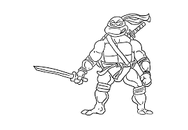 Ausmalbilder Von Teenager Mutanten Ninja Turtles Kostenlos
