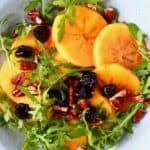 Or add to a fresh fruit salad. Persimmon Salad Vegan Gf Rhian S Recipes