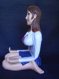 ティッシュはいかが？ 女高生  裸婦 美女 ビンテージ 昭和 レトロ 当時物 ヌード エロ 雑貨 ジョークグッズ 春画 ポルノ お土産  秘宝館｜アンティーク、コレクション