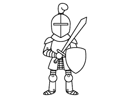 111k.) this 'shield from lego nexo knights coloring pages' is for individual and noncommercial use only, the copyright belongs to their respective creatures or owners. Knight With Sword And Shield Coloring Page Coloringcrew Com