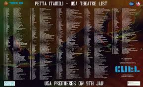 Buy tickets, get box office information, driving directions and more. Rajinikanth Fans On Twitter The Theatre List For Petta Tamil In The Usa Is Here More Theatres To Be Added Soon January 10th 2019 Worldwide Release Pettainusa Https T Co Mt26xtpjnx