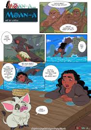 Moana welcomes her wild lover - Rule 34 Moana erotic experiences