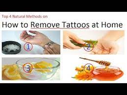 Showing You The Best Natural Methods On How To Remove Tattoos At Home The Ingredients Are Easily F How To Remove Tattoos At Home Tattoo At Home Tattoo Removal