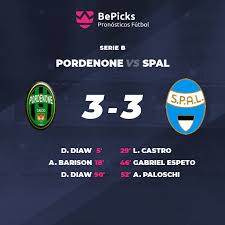 Tips do not guarantee winning bets or profits. Pordenone Vs Spal Predictions Preview And Stats