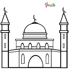 افكار انشطة المولد النبوي للاطفال صنع بطاقة المسجد النبوي والكعبة للاطفال بالفيديو رووعة Mosque Art Mosque Islamic Kids Activities