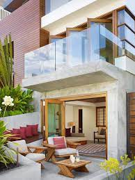 There is a version of these kinds of glasses that reacts to light, for a more customizable effect. 17 Stunning Glass Balcony House Design Ideas