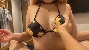 水着ギャルの本気のパイズリ Gカップは伊達じゃない コスプレハード DL.Getchu.com