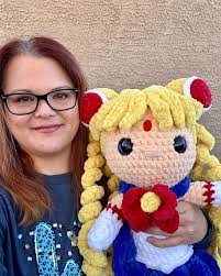The Phoenix Police Sergeants and Lieutenants Association's 6th annual  @superhero_saturday_ppsla is proud to host Arizona's greatest creators like  @arizonadodesigns, a brilliant crochet artist. She started crocheting 13yrs  ago as a hobby during