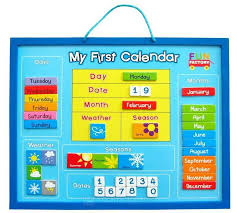 My First Calendar Wild Woodland Toys Kids Calendar Weather Calendar Calendar Board